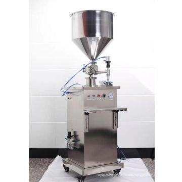 Vertical Pneumatic Single Head Cream Paste Filling Machine